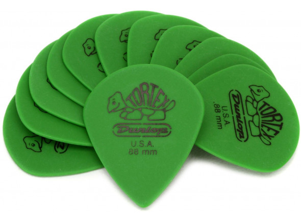 Dunlop Tortex Jazz III XL Guitar Picks 498 Green .88mm 12 Pack Dunlop Tortex Jazz III XL Guitar Picks 498 Green .88mm 12 Pack